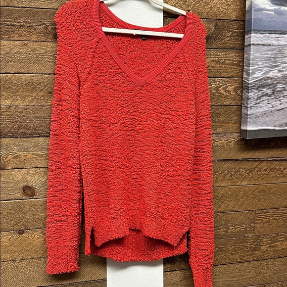 Sanctuary Teddy Bear Sweater in Aurora Red – Size M - Picture 2 of 7